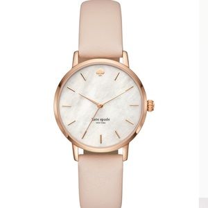 Kate Spade metro vachetta leather watch